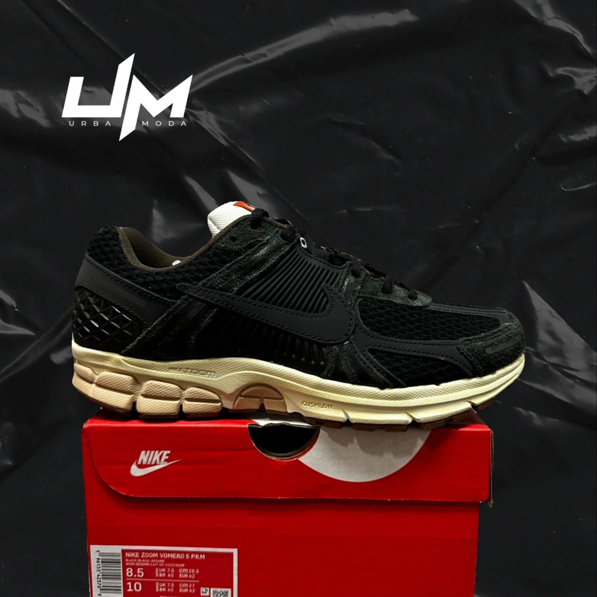 Nike Zoom Vomero 5 PRM Black Cream
