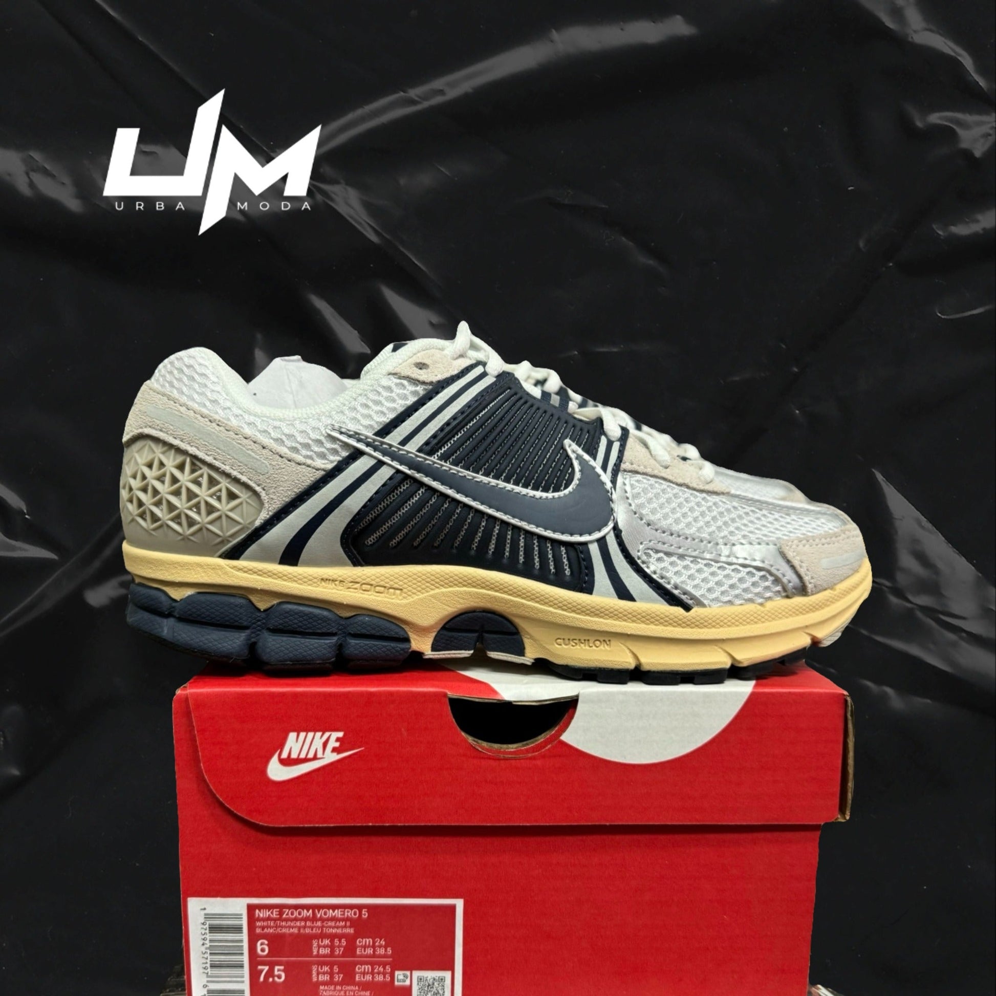 Nike Zoom Vomero 5 Cream Navy