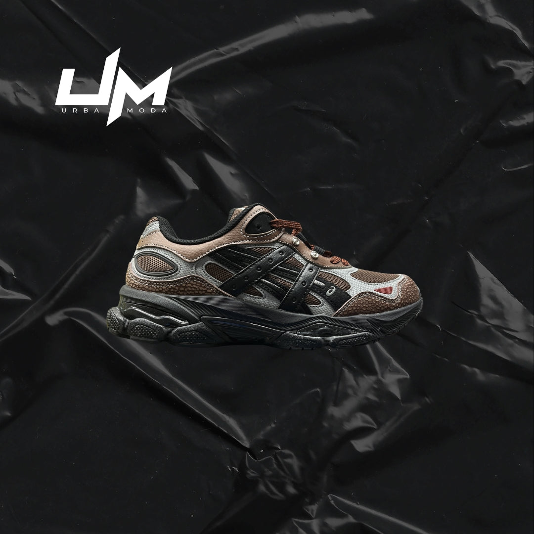 Asics NYC Brown Black White