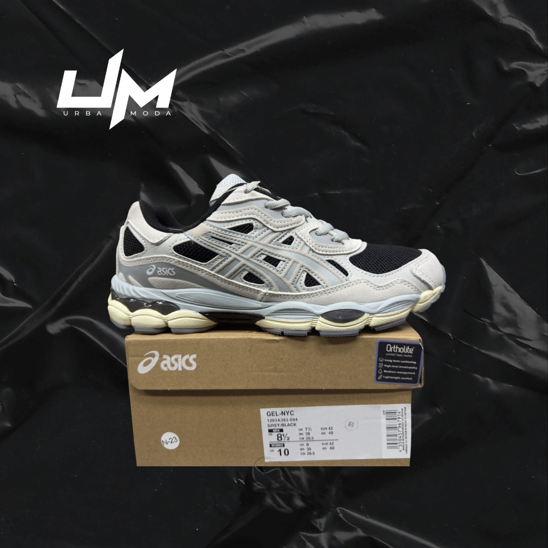 Asics NYC Cream Grey Black