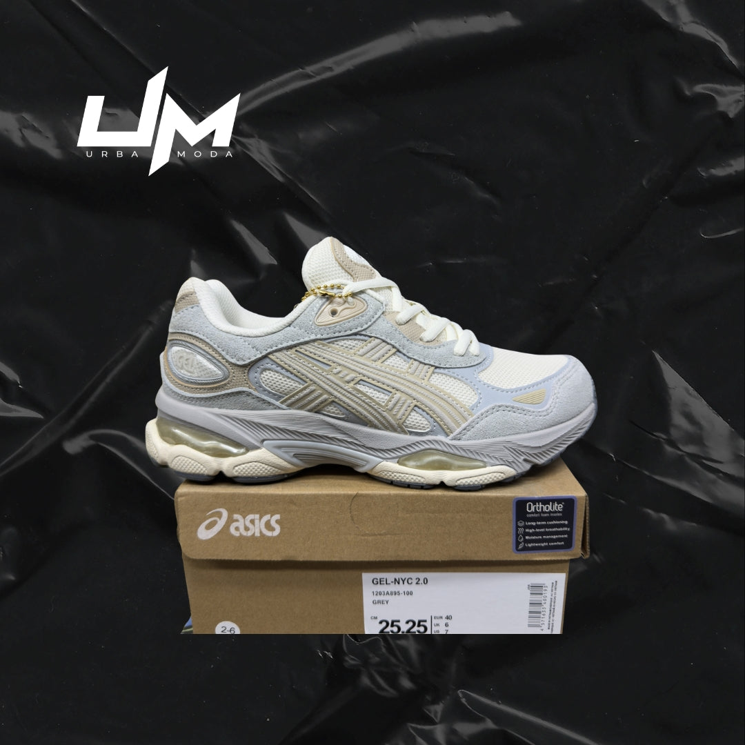 Asics NYC Cream Beige White