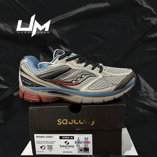Saucony ProGrid Guide 7 Olive Grey Black