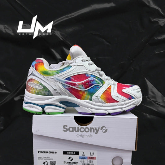 Saucony ProGrid Omni 9 White Colorful