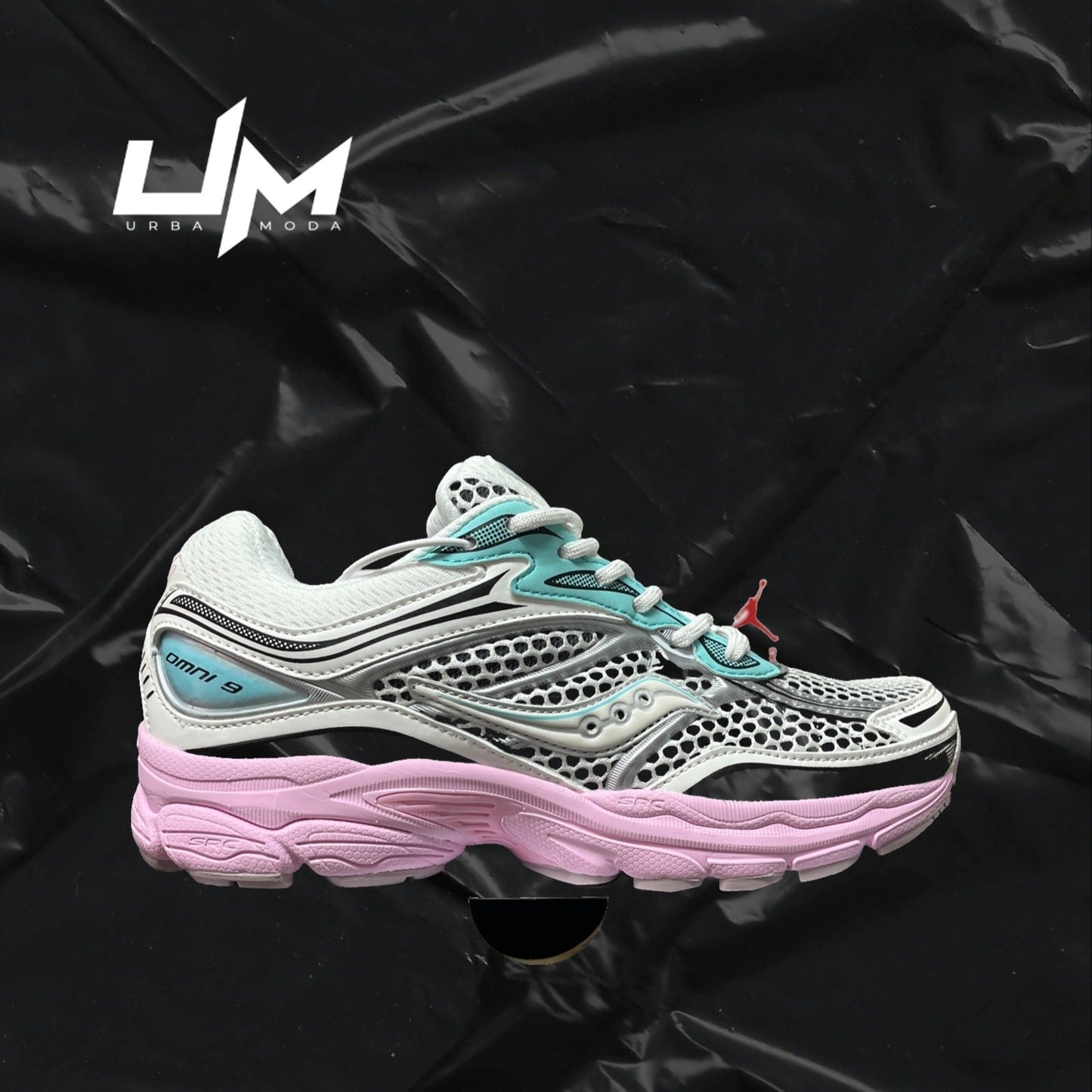 Saucony ProGrid Omni 9 White Pink