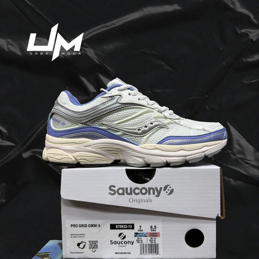 Saucony ProGrid Omni 9 White Purple