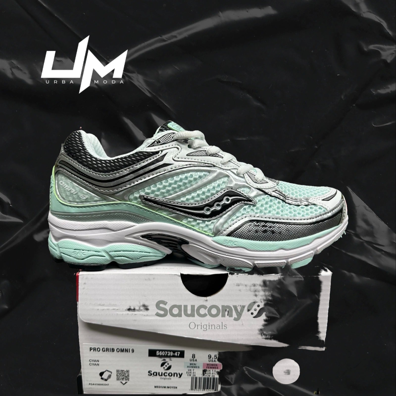 Saucony ProGrid Omni 9 Cyan