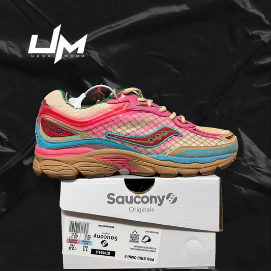 Saucony ProGrid Omni 9 Pink Brown