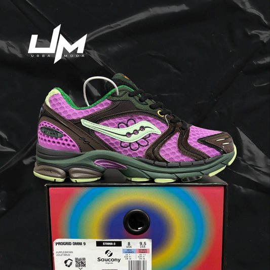 Saucony ProGrid Omni 9 Purple Brown