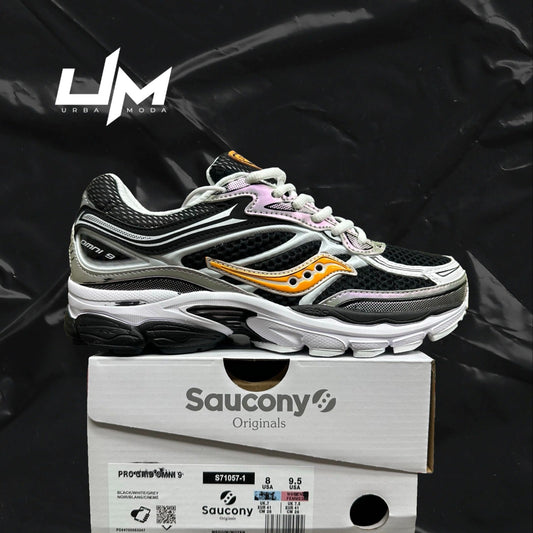 Saucony ProGrid Omni 9 Black White Grey