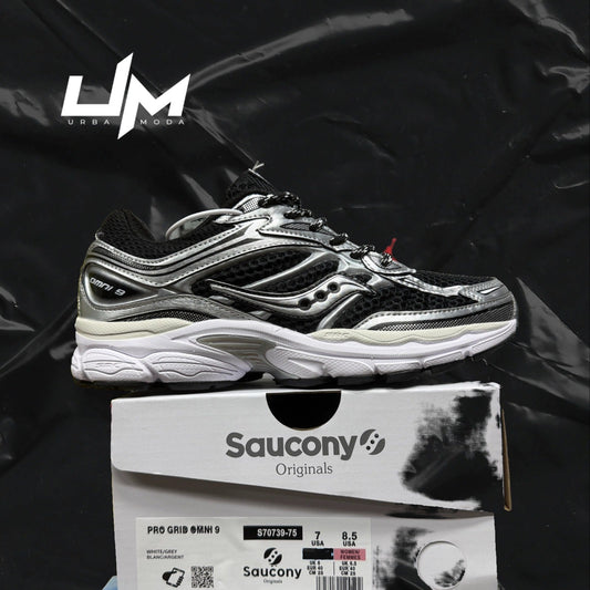 Saucony ProGrid Omni 9 White Grey