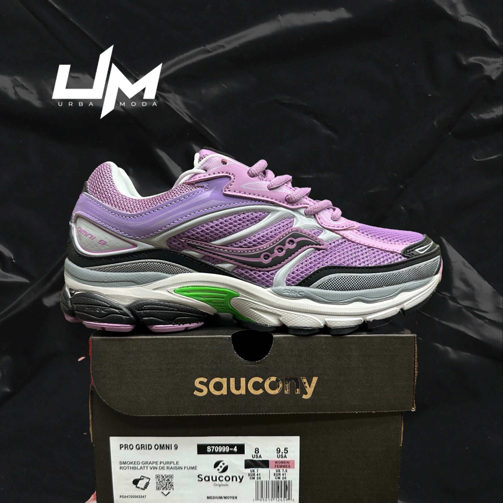 Saucony ProGrid Omni 9 Smoked Grape Purple