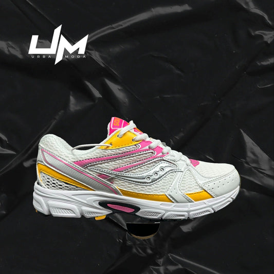 Saucony Ride Millennium White Pink Yellow