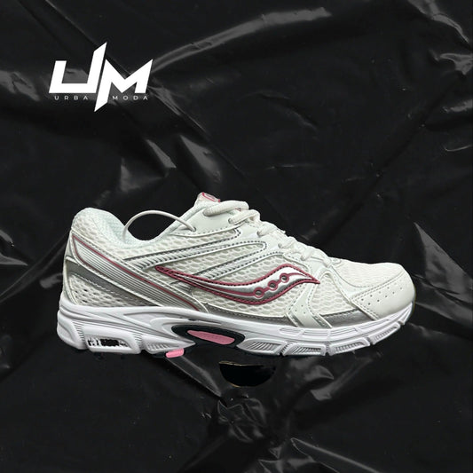 Saucony Ride Millennium White Silver Pink
