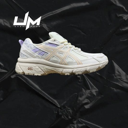 Asics Venture 6 White Lavender Tan