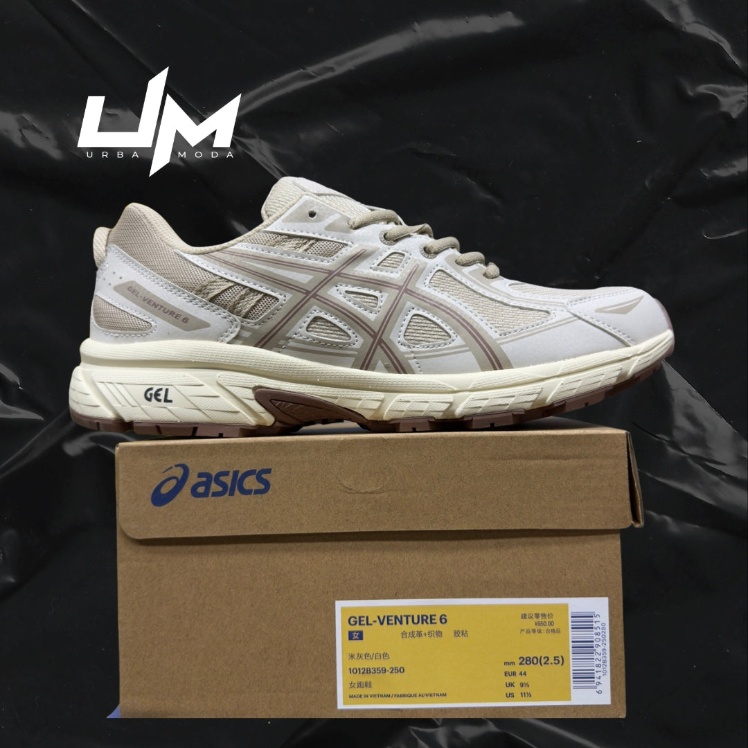 Asics Venture 6 Cream Taupe Brown