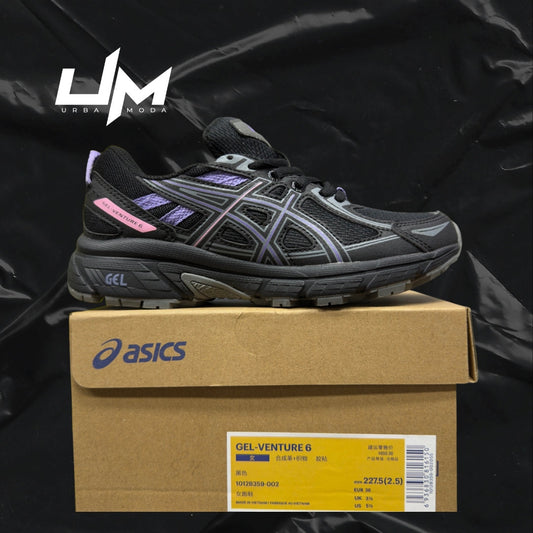 Asics Venture 6 Black Purple Pink