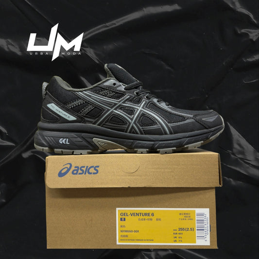 Asics Venture 6 Black Silver Grey