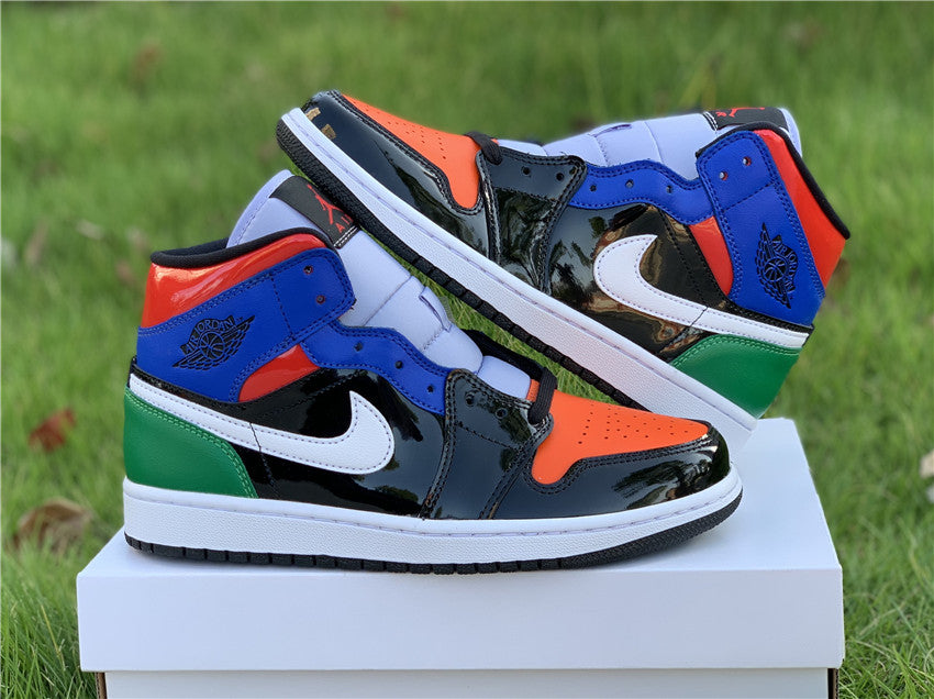 Sneaker Bar Detroit Air 1 Mid SE WMNS Multi Patent