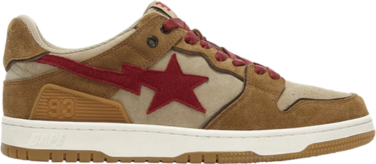 Sk8 Sta Low 'Wheat Red'