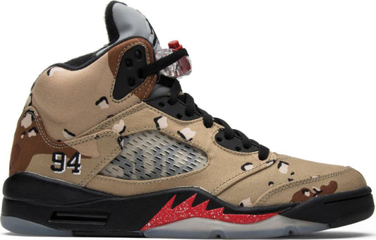 Supreme x 5 Retro 'Desert Camo'