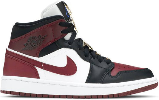 1 Mid Maroon Black