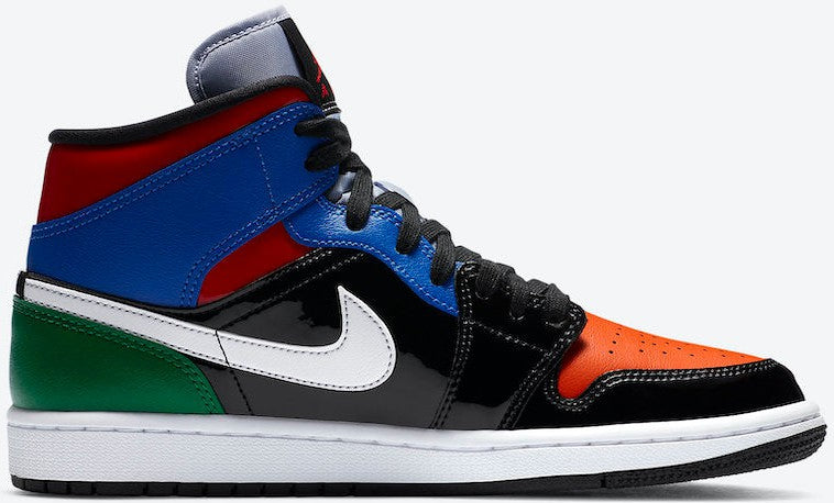Sneaker Bar Detroit Air 1 Mid SE WMNS Multi Patent