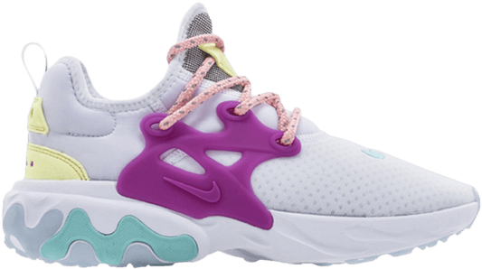 Wmns React Presto 'White Hyper Violet'