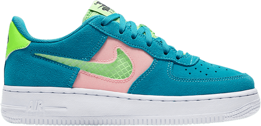 Air Force 1 Low GS 'Transparent Blue Swoosh'