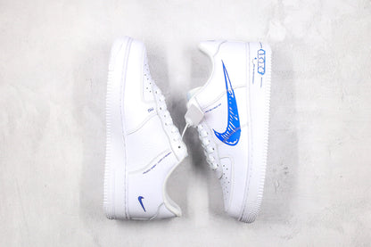 Air Force 1 '07 “Sketch White Blue”