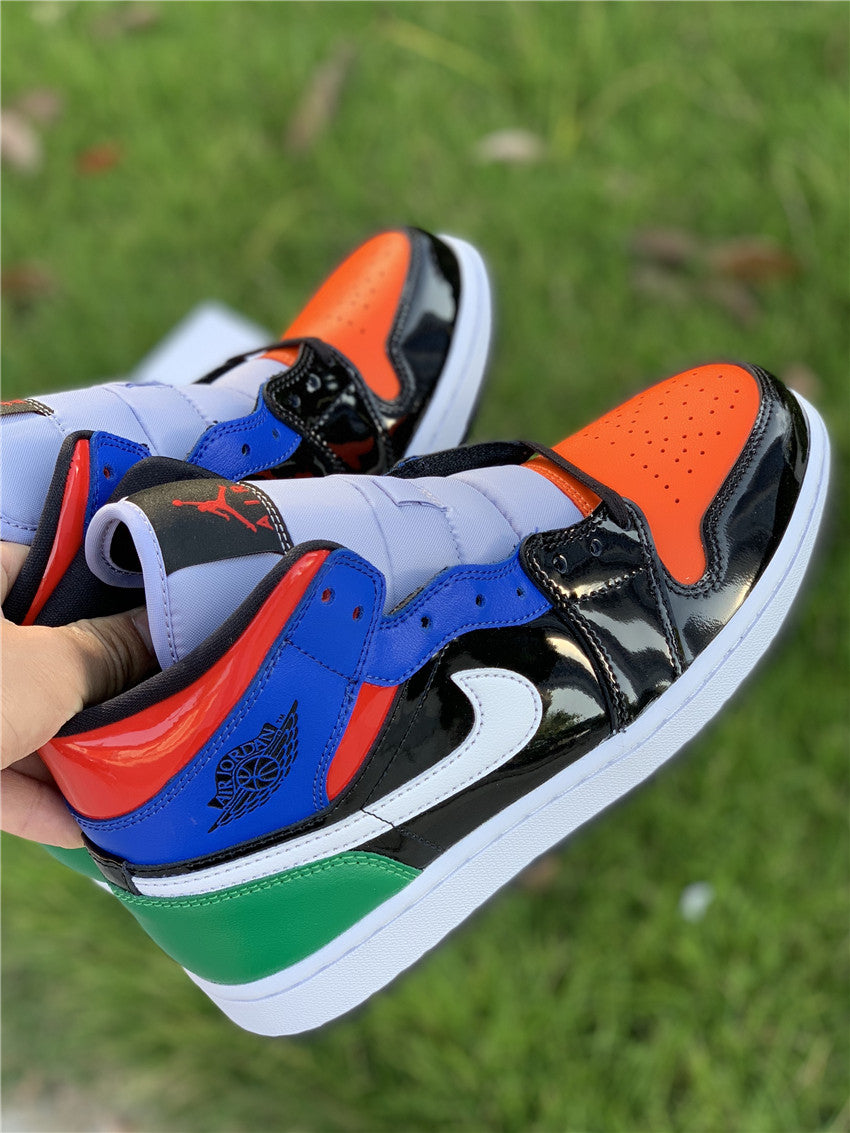 Sneaker Bar Detroit Air 1 Mid SE WMNS Multi Patent