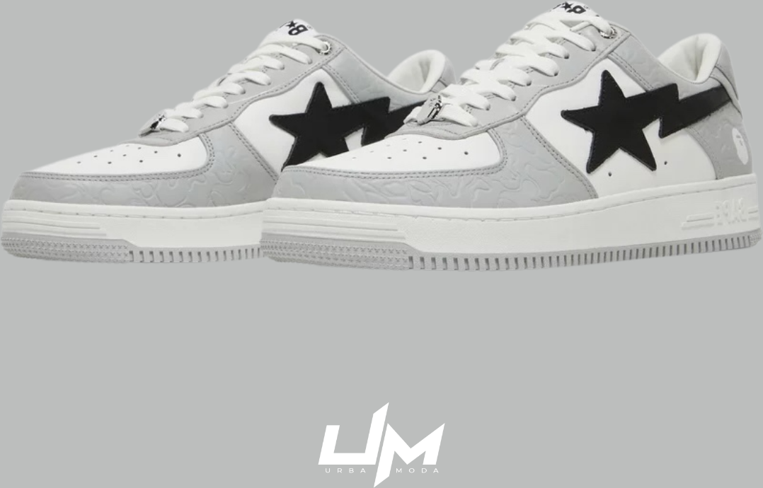 Bapesta Low M2 'White Grey'